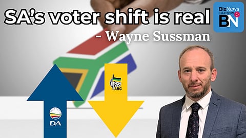 Sussman breaks down shocking ANC losses and DA surge: SA’s voter shift is real