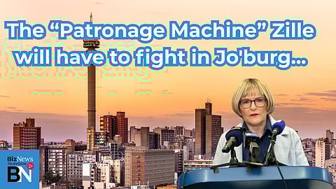 Jonathan Katzenellenbogen: The “Patronage Machine” Zille will have to fight in Jo'burg...