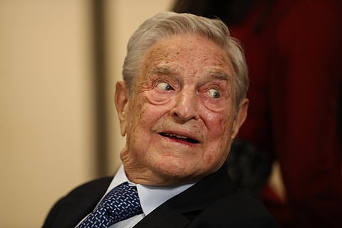 George Soros, billionaire and founder of Soros Fund Management LLC