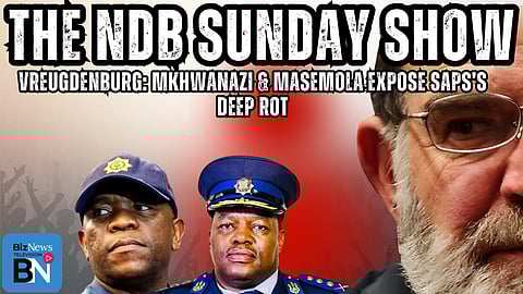 The NdB Sunday Show: (Ret.) Col Tollie Vreugdenburg - Cop who foiled SA’s “9/11 x 4” hails the courage of Mkhwanazi & Masemola