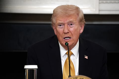 US President Donald Trump