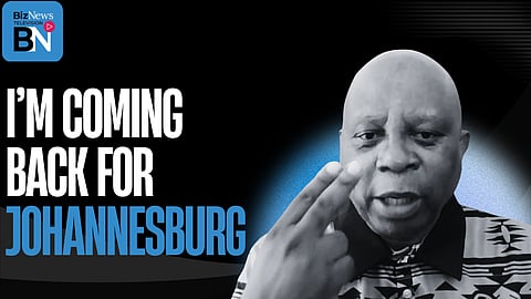 Herman Mashaba challenges Zille and the DA: “They underestimate me - but I’m not done with Joburg."