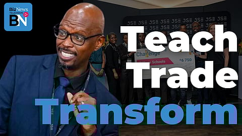 Kempton Park teacher Giba Mahlangu’s quest to convert pupils into market-minded entrepreneurs