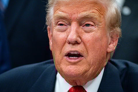 US President Donald Trump