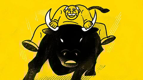 The Economist: Old folk are seized by stock market mania