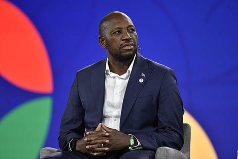 Simon Baloyi at the B-20 South Africa 2025 summit in Johannesburg.