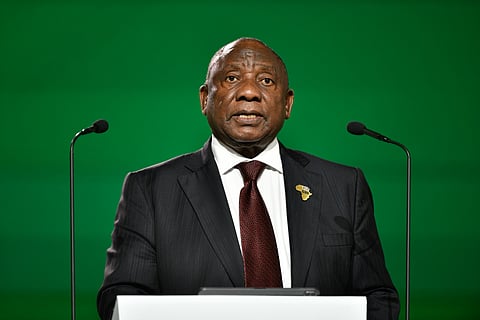 Cyril Ramaphosa, South Africa's president.