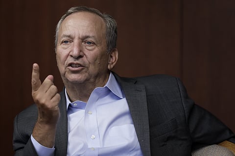 Lawrence "Larry" Summers, former U.S. Treasury secretary.