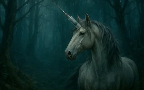 A unicorn was recently discovered in the hole left by the brain worm in Robert F. Kennedy Jr.’s head.