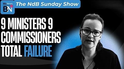 The NdB Sunday Show: Juanita Du Preez - A tale of 9 Ministers, 9 Commissioners & 30 years of cumulative decay