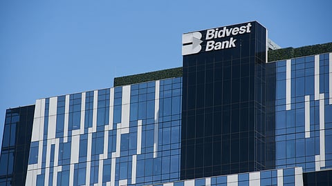 The Bidvest Bank Ltd. office building in the Sandton business district of Johannesburg