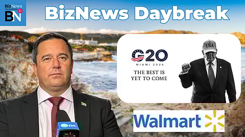 BN Daybreak: US blocks SA from G20; Steenhuisen answers critics; Walmart’s local launch