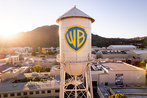 Warner Bros. Studios in Burbank, California, US, on Friday, Dec. 5, 2025. Netflix Inc. has lined up $59 billion of financing from Wall Street banks to help support its planned $72 billion acquisition of Warner Bros. Discovery Inc., which would make it one of the largest ever loans of its kind. Photographer: Ethan Swope/Bloomberg