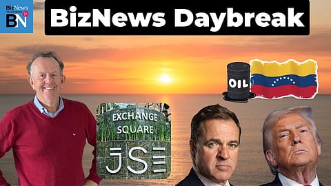 BN Daybreak Tues 6 Jan 2026: Latest on Venezuela Crisis; panicking autocrats; oil stocks, Rand stronger