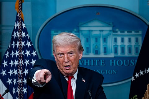 US President Donald Trump