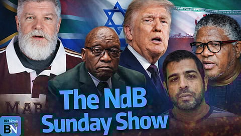 The NdB Sunday Show: (Ret) Col Chris Wyatt - Zuma & Epstein, Israel & SA , Trump & Iran - and Fikile’s “Cold War”
