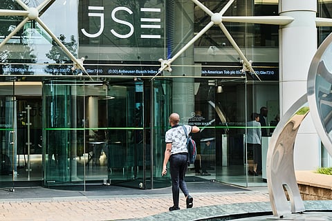The Johannesburg Stock Exchange (JSE) in Johannesburg