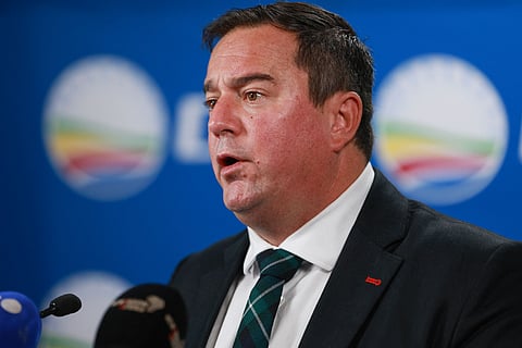 John Steenhuisen, leader of Democratic Alliance (DA)