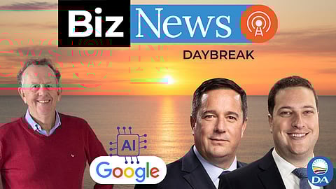 BN Daybreak Thurs 5 Feb: Alphabet’s AI splurge, Epstein, Crypto crash, and Race to replace Steenhuisen