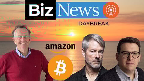 BN Daybreak Friday 6 Feb: Bitcoin's crisis; US market hit hard; SA's Ozempic Generals; An Epstein "Black Hole"