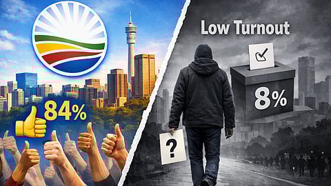 TCS: Jo’burgers like the DA, but won’t vote for it