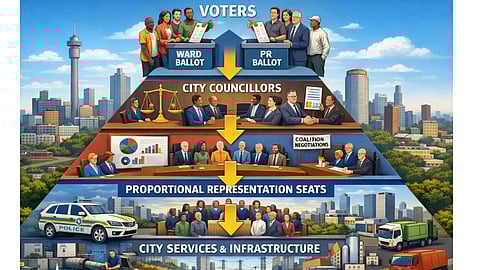 How your two votes shape the entire Johannesburg council