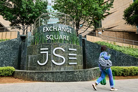 The Johannesburg Stock Exchange (JSE) in Johannesburg, South Africa.