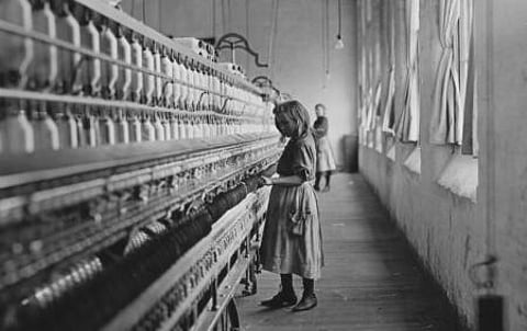 Image: Sadie Pfeifer, a Cotton Mill Spinner, Lancaster, South Carolina, 1908