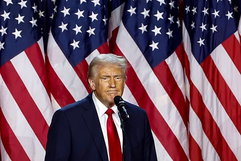 Donald Trump, President of the US