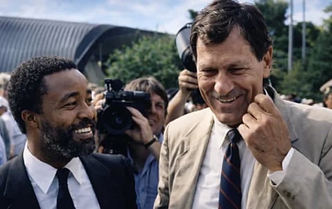 Mbeki and Van Zyl Slabbert