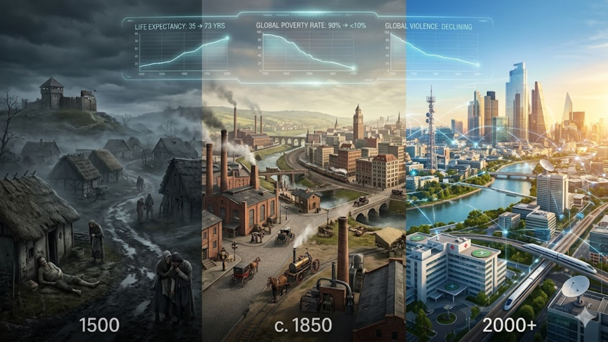 TCS Editorial Board: Why humanity has never had it so good