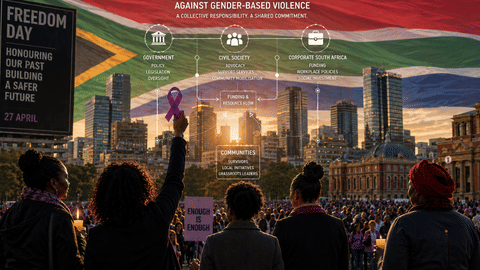 Dot Field: Freedom from violence cannot wait for another Freedom Day