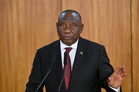 Cyril Ramaphosa, South Africa's president.