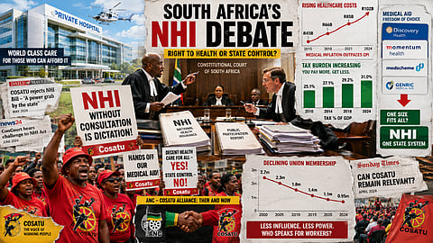 Rob Rose: As legal challenges to NHI begin, Cosatu scores own goal