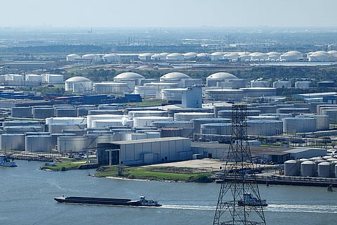 Everything — including the oil tanks — is bigger in Texas.