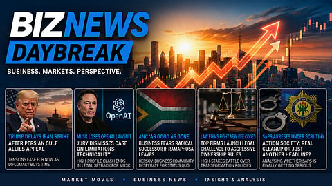 BN Daybreak - Tue 19 May 2026: Hersov slams Ramaphosa; Musk OpenAI loss; Nvidia China hopes; SAPS corruption cleanup