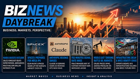 BN Daybreak - Thu 21 May 2026: Nvidia; SpaceX; Anthropic; Fed Hikes; Oil Shock; SA Infrastructure; Hartley on BRICS