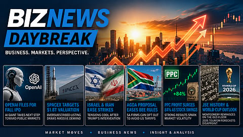 BN Daybreak - Tue 9 June 2026: OpenAI and SpaceX IPOs; Israel-Iran truce; PPC profits; FIFA tourism struggles