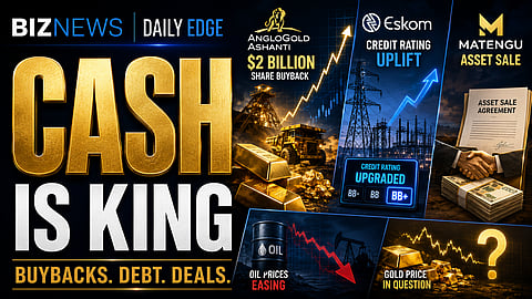 The Daily Edge: $2bn back to Anglo Gold shareholders, what Mideast ceasefire means for gold bulls