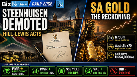 The Daily Edge: Steenhuisen out, SA squanders its gold opportunity, Premier Group's 30% profit surge