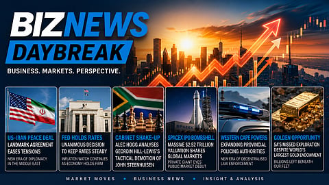 BN Daybreak - Thu 18 June 2026: Fed holds rates; SA Cabinet shifts; SpaceX valuation; Gold potential