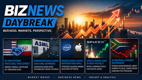 BN Daybreak - Fri 19 June 2026: US warnings to ASML; Heystek and Ginsberg on SpaceX; Hawkish Fed rate decisions