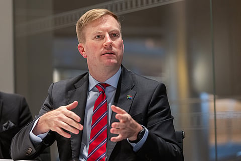 Dean Macpherson, South Africa's public works and infrastructure minister.