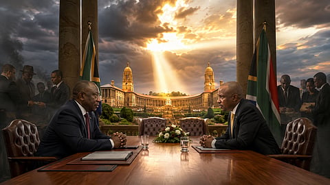 Ramaphosa's "finish and klaar" moment — and why the DA holds a nuclear option he can't afford to ignore
