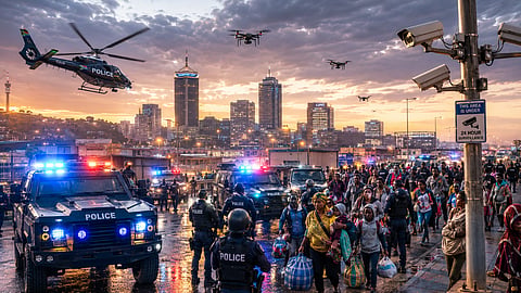 Drones, helicopters and armoured vehicles: SA business mobilises as anti-migrant deadline looms