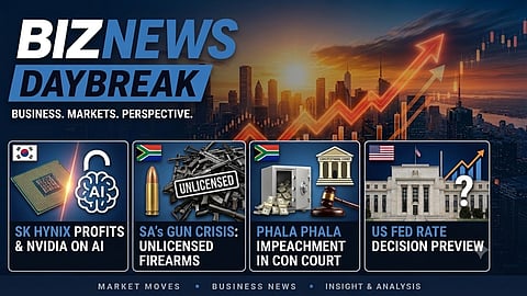 BN Daybreak: SA gun stats; Phala Phala; Fed rate debate; Oil scenarios; Nvidia on AI