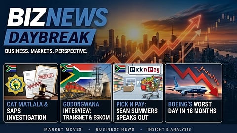 BN Daybreak: Els on Matlala's statement; Transnet and Eskom turning; Summers defends the numbers