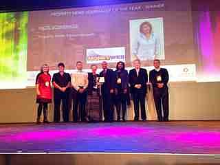 Micel Schnehage scoops the most deserving journalism award. Ever.