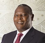 Equity Bank CEO James Mwangi - driving for a cost:income ratio of 45%