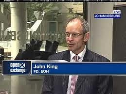 EOH financial director John King: Reminds one of a modern day Malcolm Rutherford.